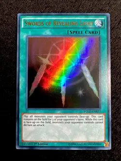 YUGIOH • SWORDS OF REVEALING LIGHT • ULTRA RARE • YGLD-ENB17 • 1st EDITION • VLP - Image 1