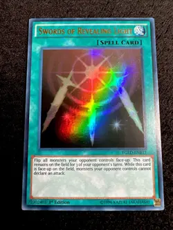 YUGIOH • SWORDS OF REVEALING LIGHT • ULTRA RARE • YGLD-ENB17 • 1st EDITION • VLP - Image 2