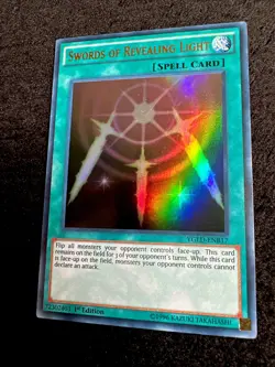 YUGIOH • SWORDS OF REVEALING LIGHT • ULTRA RARE • YGLD-ENB17 • 1st EDITION • VLP - Image 3