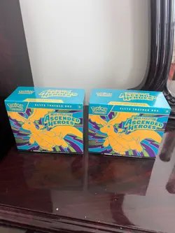 2x Pokemon TCG - Ascended Heroes - Elite Trainer Box (ETB) - Brand New Sealed - Image 1