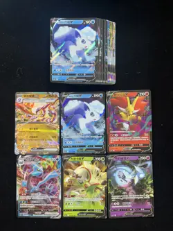 2024 Pokemon TCG S-Chinese CS6.5C 013/072 012/072 RR Delphox V Holo Lot*44 IH59 - Image 2