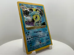 1999 Pokemon Base Set Gyarados 6/102 Holo SHADOWLESS WOTC Vintage LP– See Photos - Image 2
