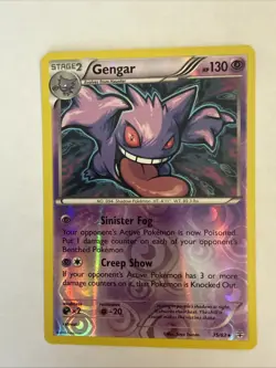 Pokemon TCG XY Generations Gengar Reverse Holo Rare 35/83 NM/M 2016 Near Mint - Image 1