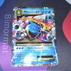 Pokemon M Blastoise EX 22/108 Evolutions Ultra Rare 220 HP Holo English Card - Image 1