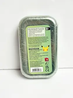 2021 Pokemon TCG Celebrations Sinnoh Mini Tin Chimchar Piplup Turtwig - Image 4