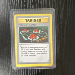 Pokemon Center 85/102 Base Set Shadowless 1st Edition Trainer Uncommon Regular … - Image 1