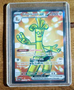 Gholdengo ex 231/182 Paradox Rift Full Art Ultra Rare Pokemon Card NM Pack Fresh - Image 1