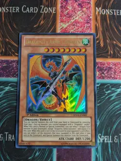 Yu-Gi-Oh! Dragunity Arma Leyvaten SDDL-EN001 1st Edition Ultra Rare LP - Image 1
