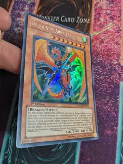 Yu-Gi-Oh! Dragunity Arma Leyvaten SDDL-EN001 1st Edition Ultra Rare LP - Image 2