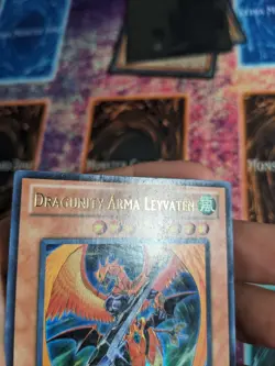 Yu-Gi-Oh! Dragunity Arma Leyvaten SDDL-EN001 1st Edition Ultra Rare LP - Image 3