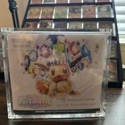 Pokemon Center Prismatic Evolutions ETB Elite Trainer Box Sealed - Image 1