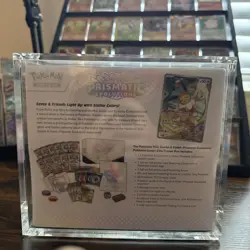 Pokemon Center Prismatic Evolutions ETB Elite Trainer Box Sealed - Image 2