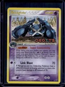 2005 Pokemon EX Deoxys Metagross Reverse Holo #11/107 - Image 1