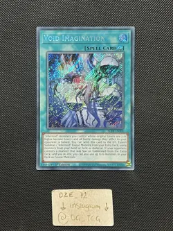 Yugioh - Void Imagination -BLTR-EN101 - Secret Rare - 1st Edition - M/NM - Image 1