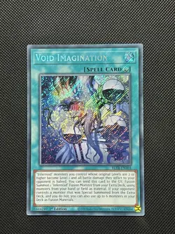 Yugioh - Void Imagination -BLTR-EN101 - Secret Rare - 1st Edition - M/NM - Image 2