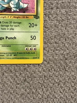 Pokemon TCG Nidoqueen Jungle Non-Holo Card 23/64 Unlimited Rare, LP Condition - Image 2