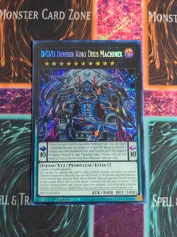 Yu-Gi-Oh! D/D/D Deviser King Deus Machinex MP23-EN023 1st Prismatic Secret NM - Image 1