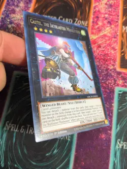 Yu-Gi-Oh! Castel, the Skyblaster Musketeer GRCR-EN050 1st Edition Rare NM - Image 2
