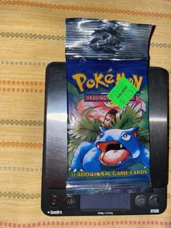 Pokemon Base Set Sealed Booster Pack Auction Starts at 88 cents! - Image 1