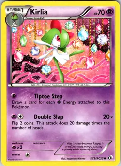 Kirlia RC9/RC25 Legendary Treasures: Radiant Collection Pokemon TCG LP Holo - Image 1