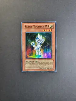 Silent Magician Lv4 NTR-EN001 Yu-Gi-Oh TCG Nightmare Of Troubadour Super Rare NM - Image 2