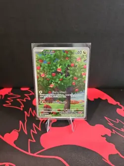 Pokemon Applin 185/167 Sv06: Twilight Masquerade Illustration Rare Holo - Image 1
