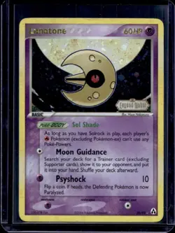 2006 Pokemon EX Legend Maker Lunatone Reverse Holo #20/92 - Image 1