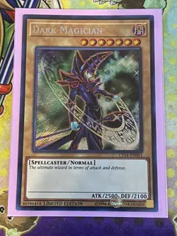 ( DARK MAGICIAN ) - Secret Rare - CT14-EN001 - Limited - NM - Yu-Gi-Oh Mega Tin - Image 1