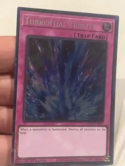 Torrential Tribute - 1st Edition - GRCR-EN057 - Collector's Rare (NM) - Yugioh - Image 4
