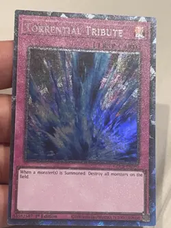 Torrential Tribute - 1st Edition - GRCR-EN057 - Collector's Rare (NM) - Yugioh - Image 5