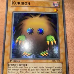 🔥 ENGLISH Yugioh Kuriboh MRD-071 Super Rare 1ST ED LP METAL RAIDERS VINTAGE - Image 3