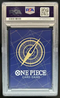 2025 One Piece Monkey.D.Luffy Secret Rare Manga Art #OP11-118 PSA 9 - Image 2