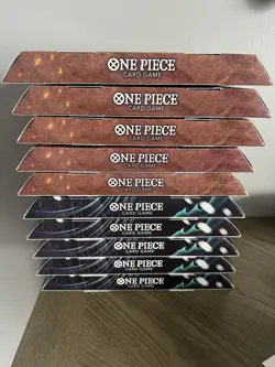 One Piece Illustration Box Vol. 5 & 6 *LOT OF 10 New SEALED IN HAND - Image 1