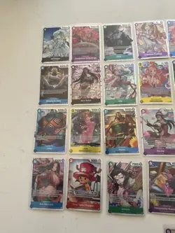 One piece Secret Rare Lot X 30 Boa Hancock, Stussy, Uta, Sanji - Image 2