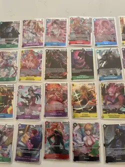One piece Secret Rare Lot X 30 Boa Hancock, Stussy, Uta, Sanji - Image 3