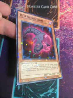 Yu-Gi-Oh! D/D Necro Slime SP17-EN027 1st Edition Starfoil Rare NM - Image 2