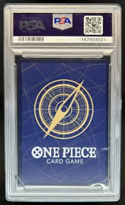 2024 One Piece Monkey.D.Luffy Bandai Games Fest Rare #OP07-073 PSA 10 GEM MINT - Image 2