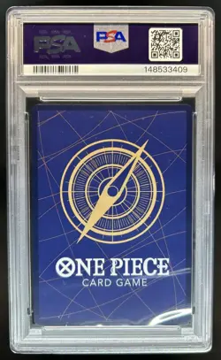 2025 One Piece OP12 Marshall.D.Teach Special Alt Art Silver #OP09-093 PSA 10 - Image 2