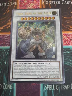 Yu-Gi-Oh! TCG Thor, Lord of the Aesir STOR-EN038 Ultimate Rare Unlimited LP/MP - Image 1