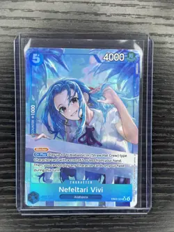 One Piece Nefeltari Vivi Eb03-024 Super Rare English Near Mint - Image 1