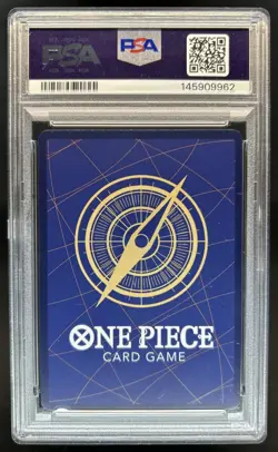 2025 One Piece OP13 Portgas D. Ace WANTED Alternate Art #OP13-119 PSA 10 - Image 2