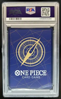 2025 One Piece Monkey D. Luffy Secret Rare Alt Art #OP13-118 PSA 10 GEM MINT - Image 2