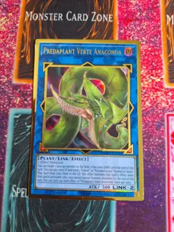 Yu-Gi-Oh! Predaplant Verte Anaconda MGED-EN036 Premiem Gold Rare 1st Ed NM c3/ - Image 1