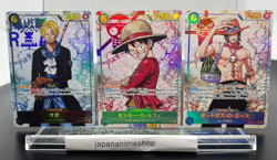 Sabo Luffy Ace SEC Parallel OP13-118 Japanese ONE PIECE Carrying on His Will - Image 1