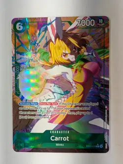 Carrot (Alternate Art) R Extra Booster: One Piece Heroines Edition EB03-013 NM - Image 1