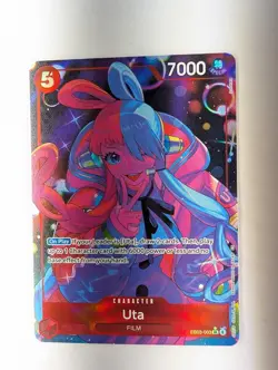 Uta (003) (Alternate Art) SR Extra Booster: One Piece Heroines Edition EB03-003 - Image 1