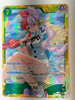Uta (061) SEC Extra Booster: One Piece Heroines Edition EB03-061 NM - Image 1