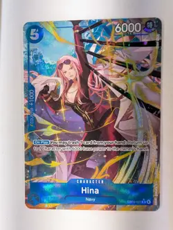 Hina (Alternate Art) R Extra Booster: One Piece Heroines Edition EB03-025 NM - Image 1