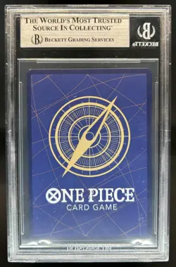 2025 One Piece Portgas D. Ace Secret Rare Manga Alt Art #OP13-119 BGS 9 - Image 2