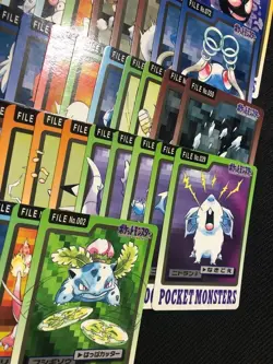 Pokemon 1997 Bandai Carddass Regular Lot 92 Card Japanese Vintage Rare Ivysaur - Image 5